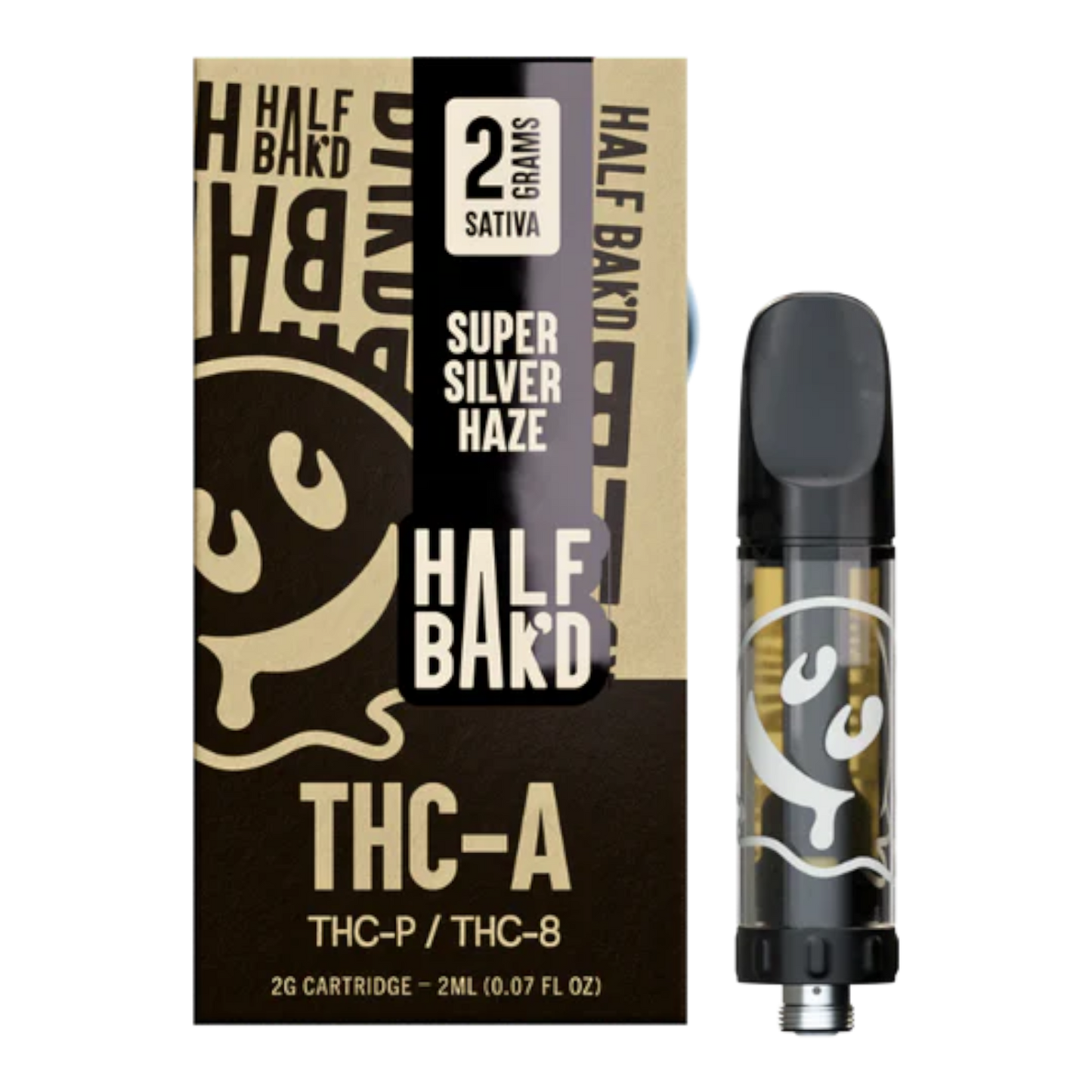 Half Bak'd 2G Cartridges THC-A